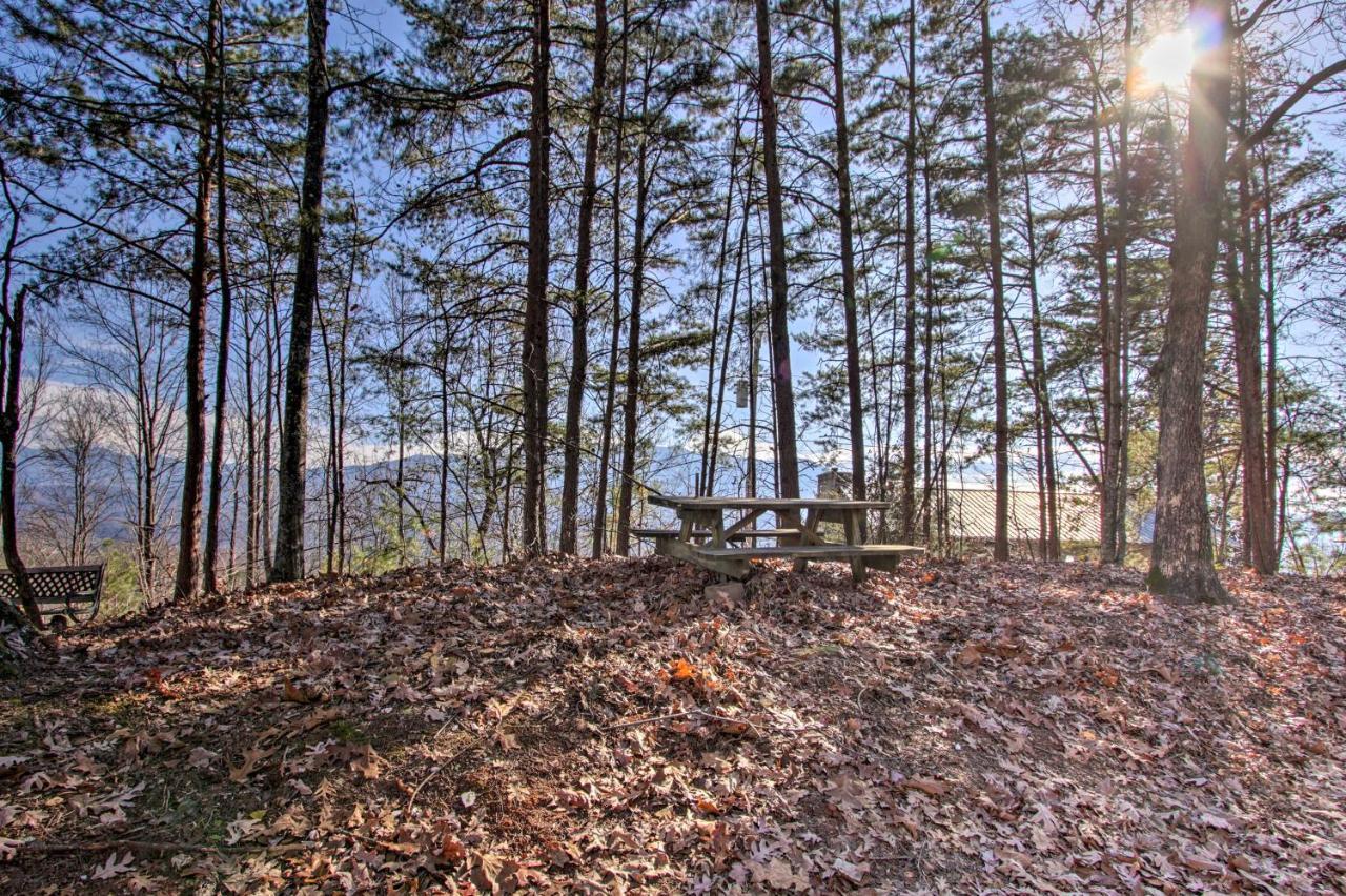 Panoramic-View Gatlinburg Cabin With Private Hot Tub Eksteriør bilde